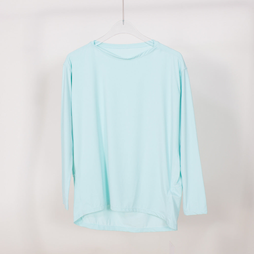 L6259# Women  Cotton Long-Sleeve Shirt