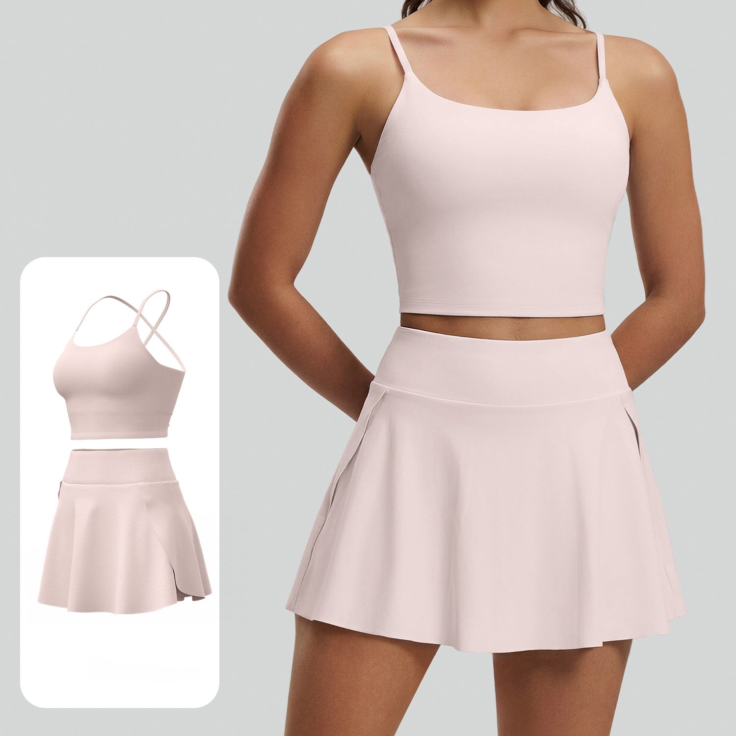 2279# A Women Sports Bra or Skirts