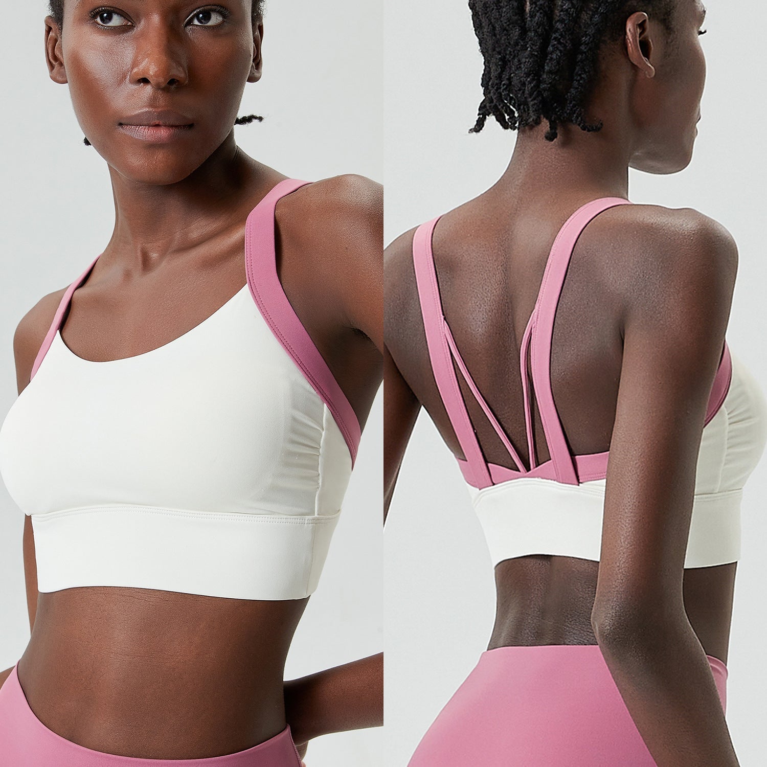 L2059#  Women Yoga Bra Pants Set