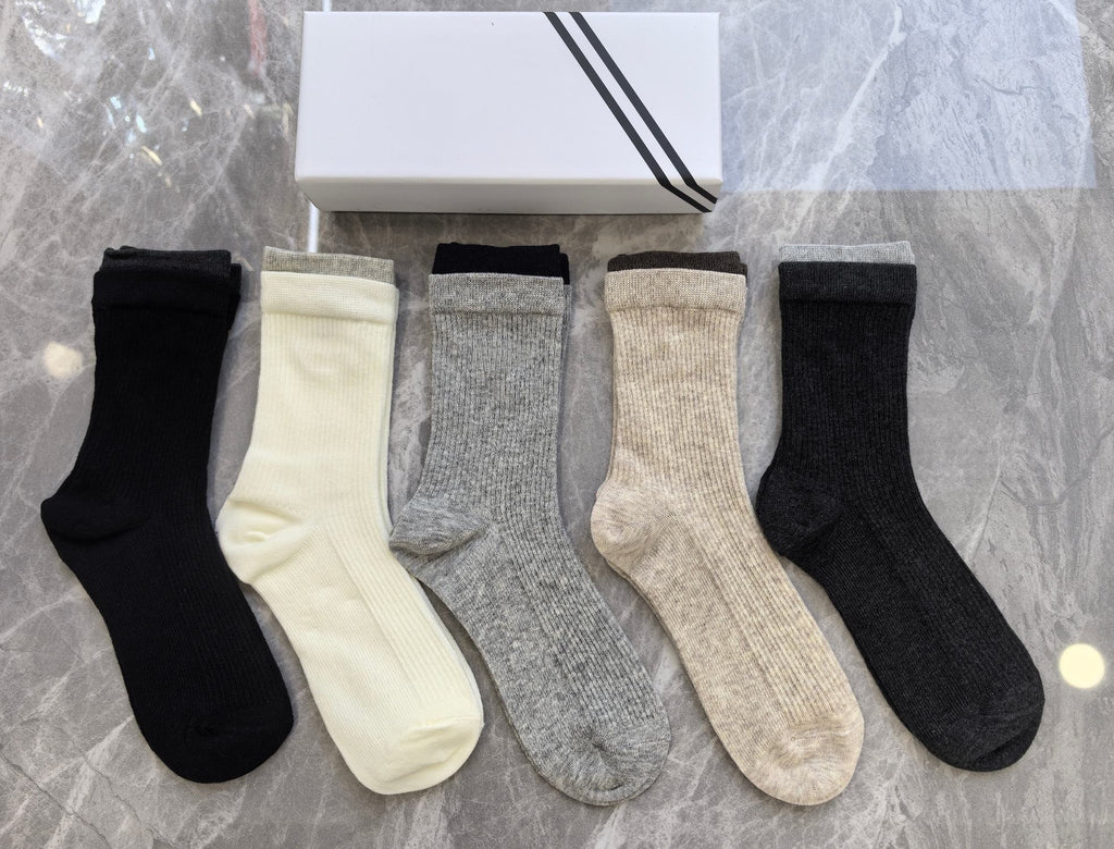 1388#  A Unisex Socks 5Pairs/Set