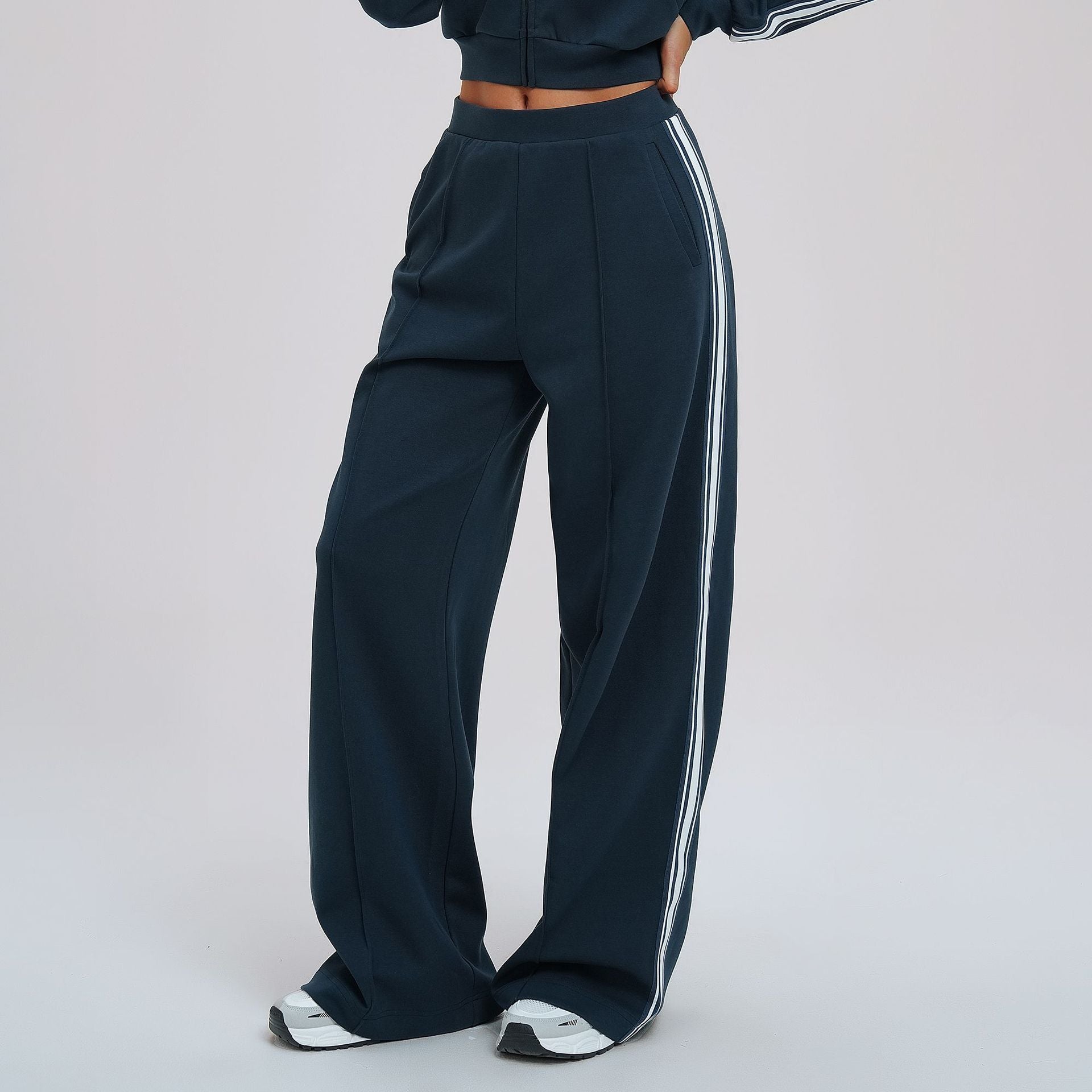1757#A Same color Embroidery  Women Yoga Jacket or Pants