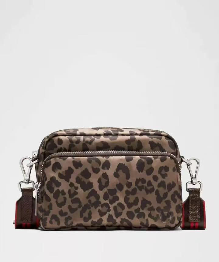 L6226# Unisex Leopard Bag