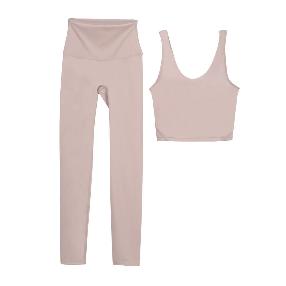 L4757-2# Yoga Bra Pants Set