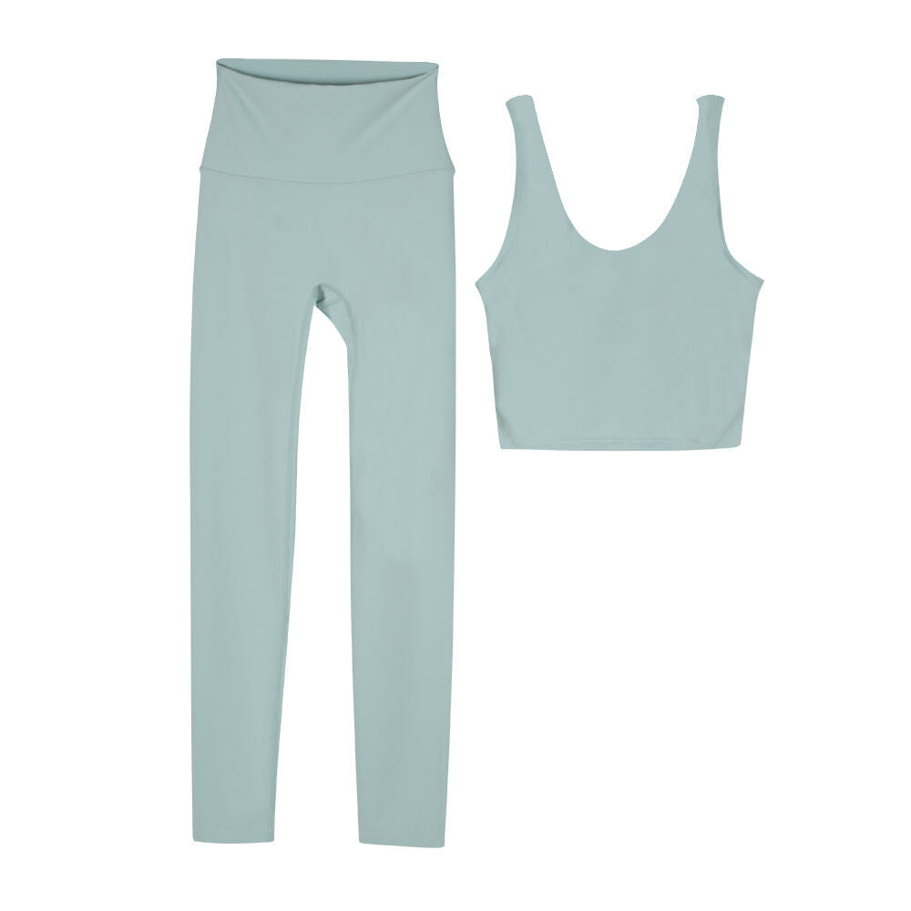 L4757# Yoga Bra Pants Set