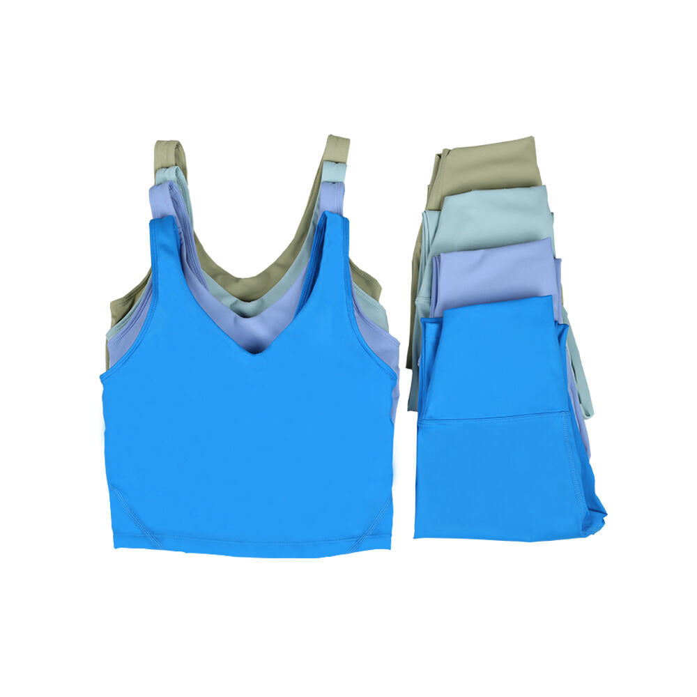 L4757-1# Yoga Bra Pants Set