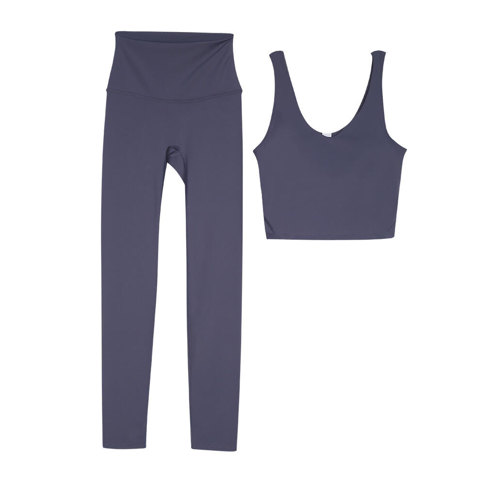 L4757# Yoga Bra Pants Set