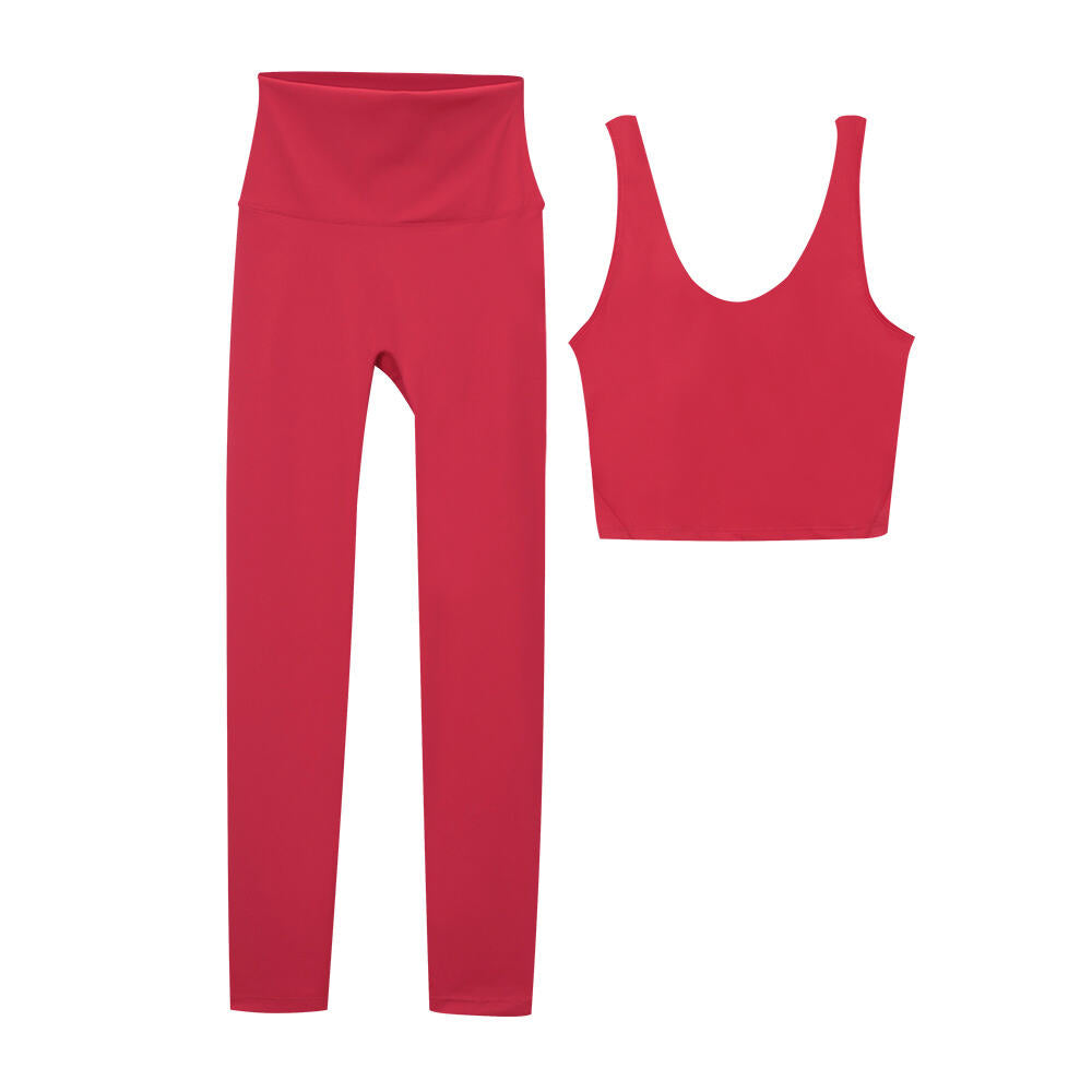 L4757-1# Yoga Bra Pants Set