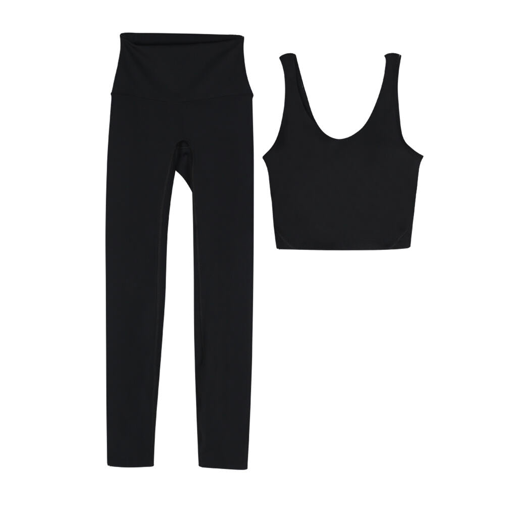 L4757# Yoga Bra Pants Set