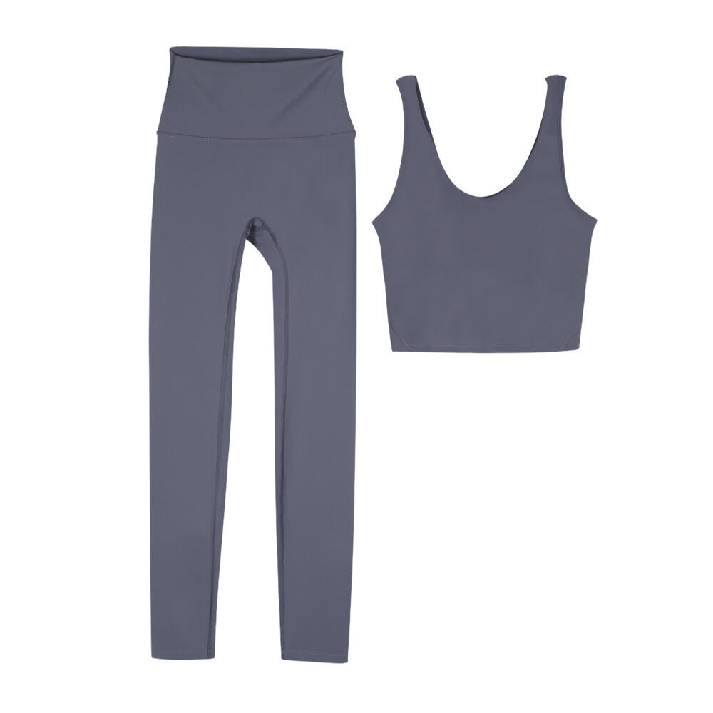 L4757# Yoga Bra Pants Set