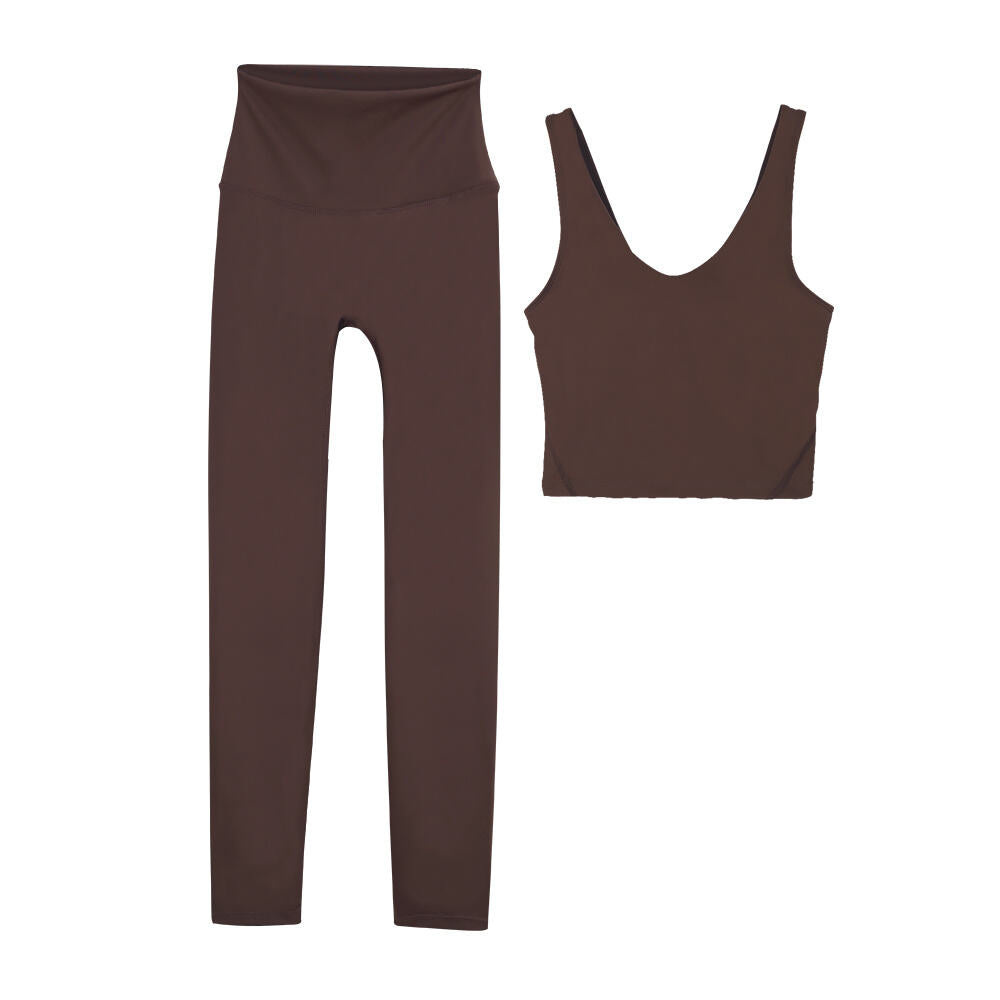 L4757# Yoga Bra Pants Set