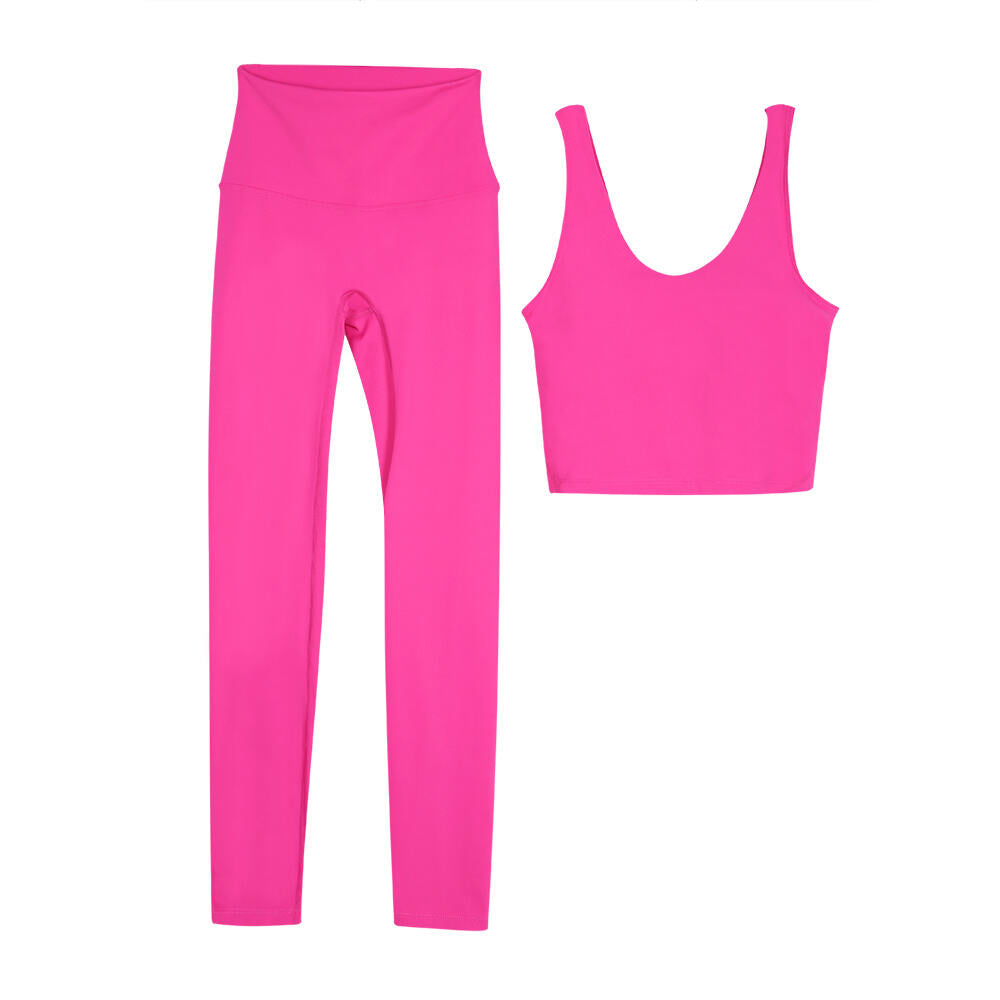 L4757-1# Yoga Bra Pants Set
