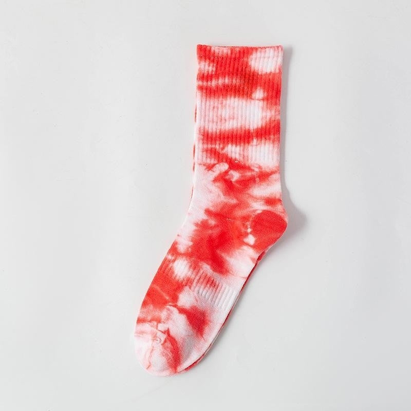 2049# Tie Dye Socks 3pair/set