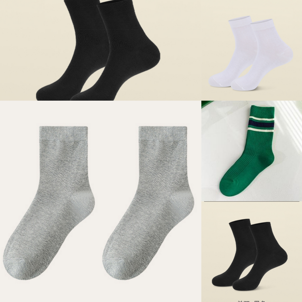 E3966# Unisex Socks 5Pairs/Set