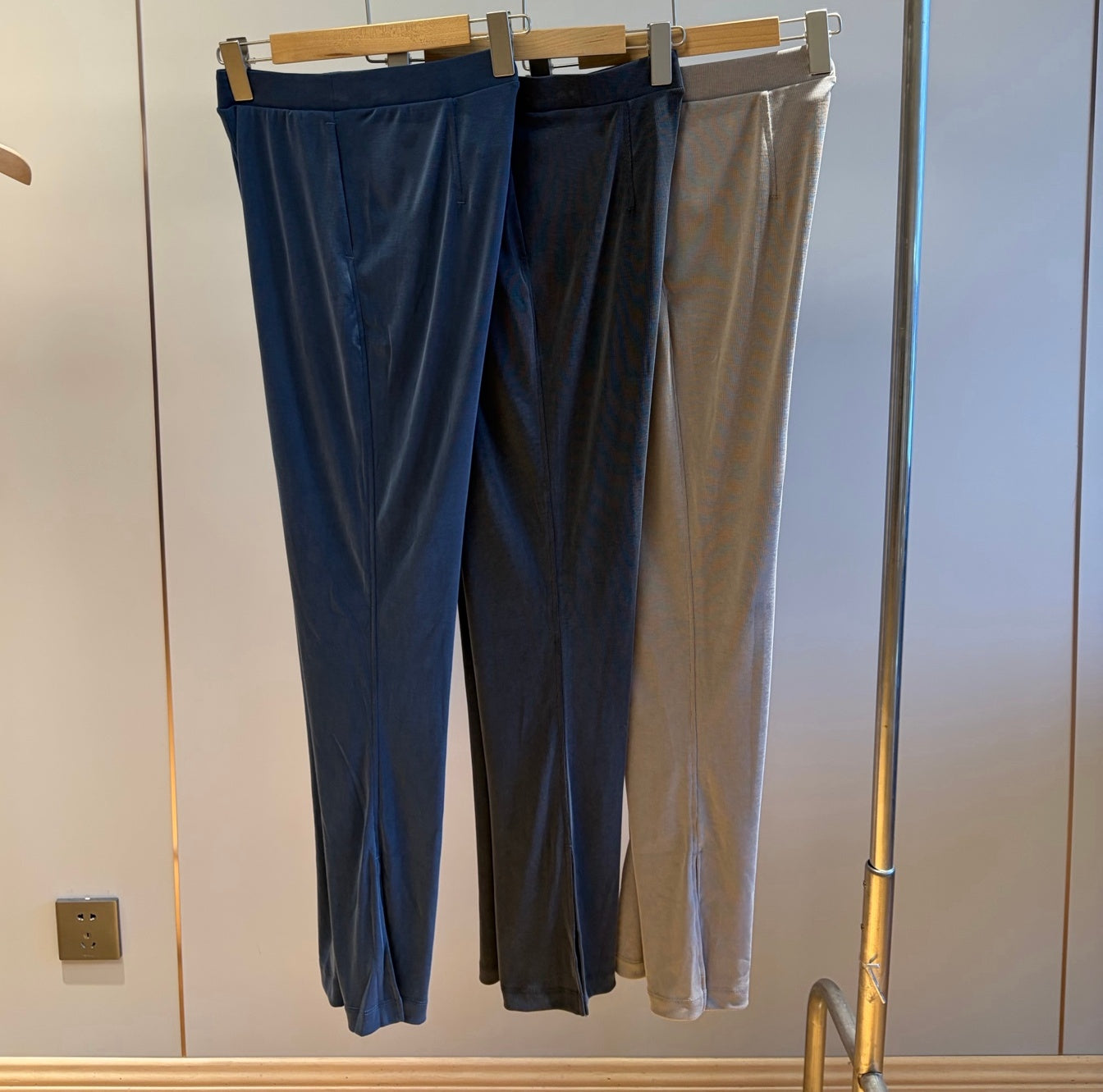 L6354# GX  Women Bell Botton Pants