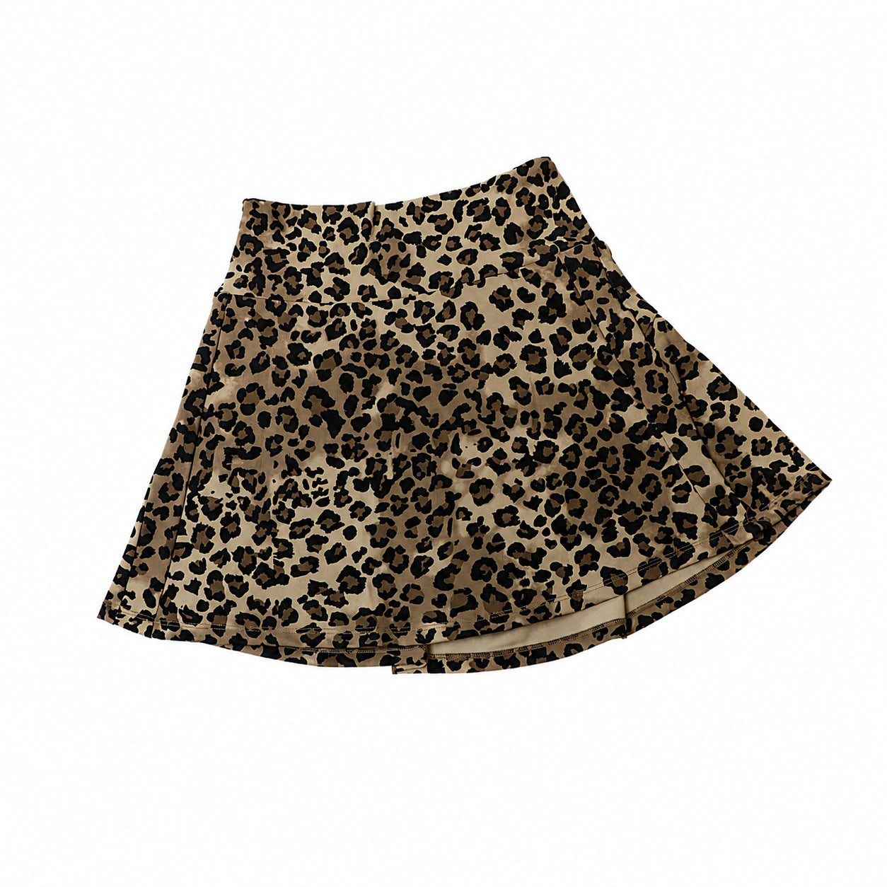 L6368# Women Leopard Print Skirts