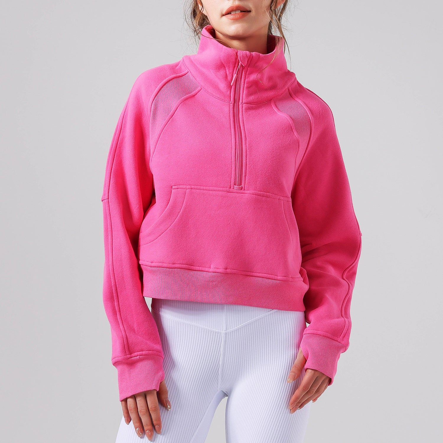 L5645# Embroidery Women Hoodies