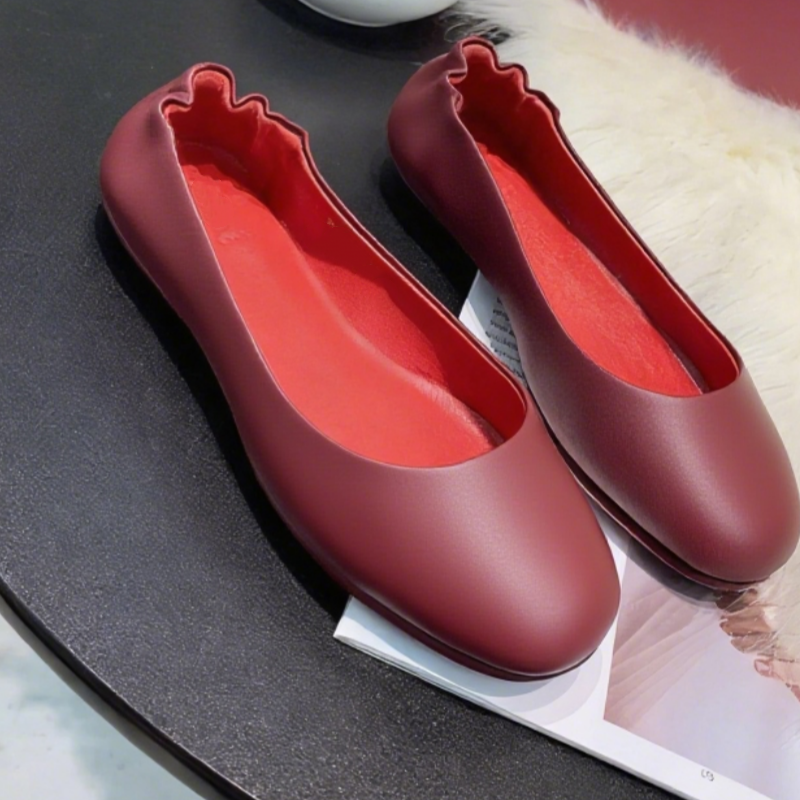 E6529-1# Sheepskin Shoes
