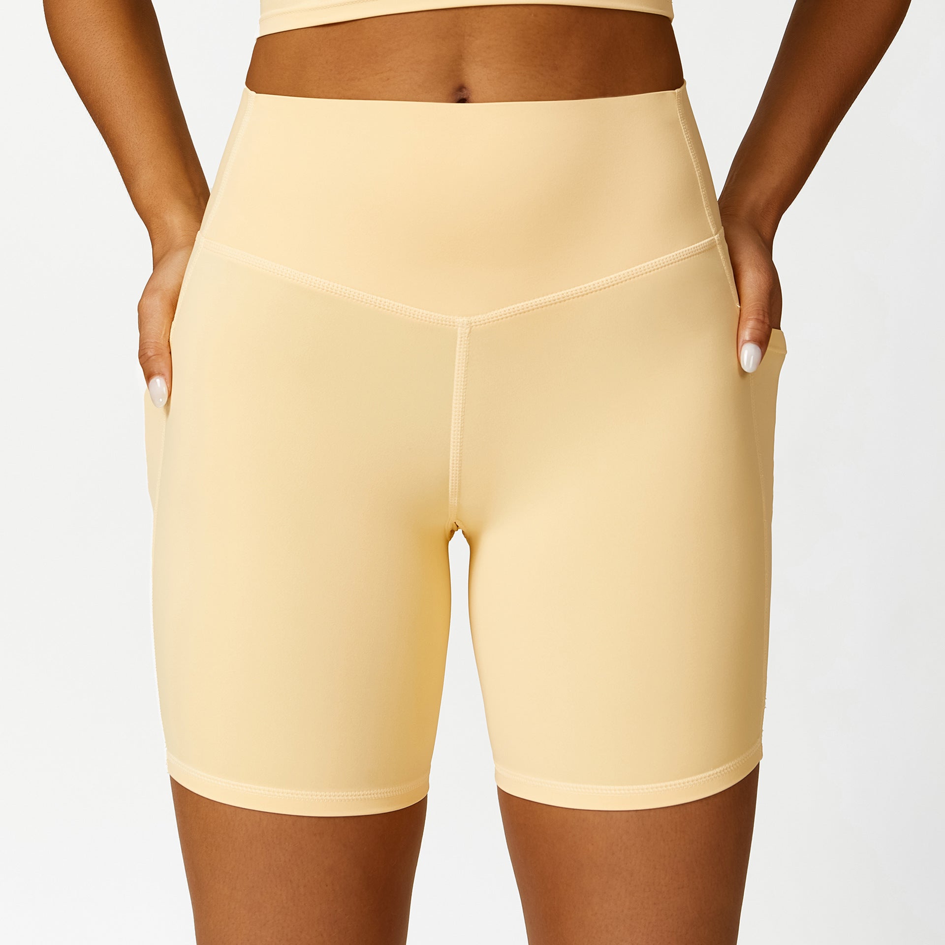 L2929#  Women Yoga Bra Shorts Pants Set
