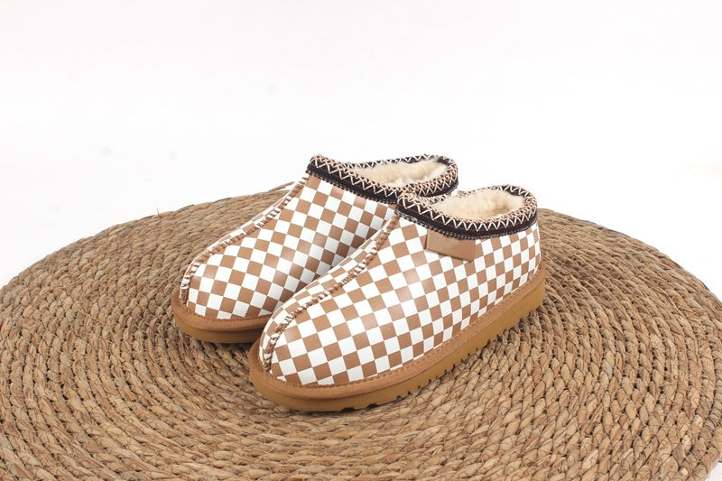 E3020# Adults and Kids Cotton-Padded Shoes