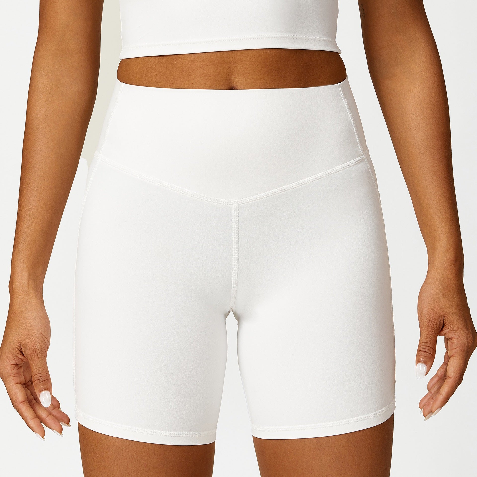 L2929#  Women Yoga Bra Shorts Pants Set