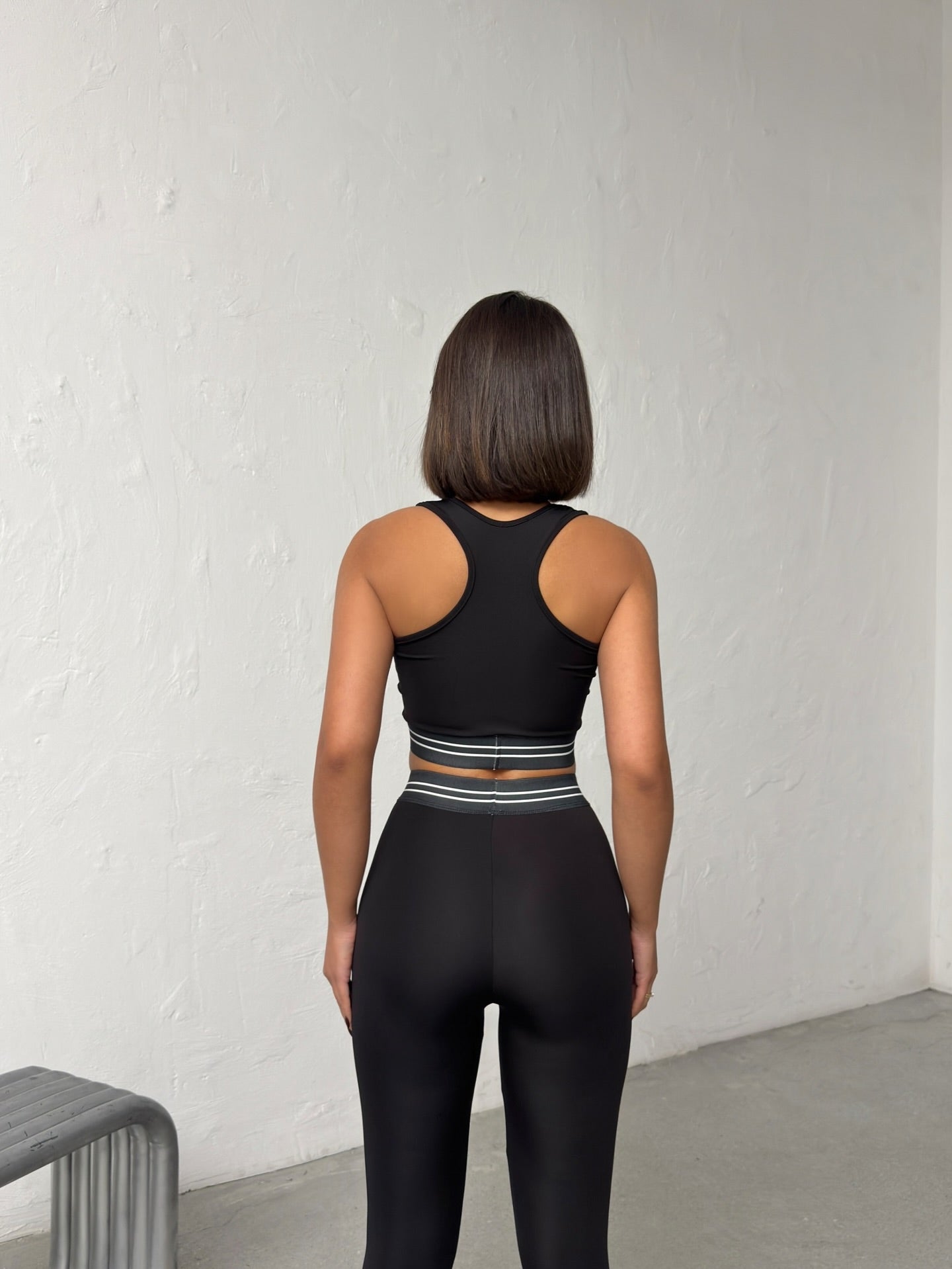 2530#A Women Bra Pants and Jacket Set