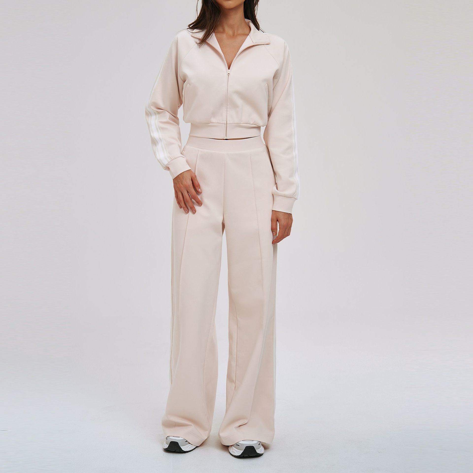 1757#A Same color Embroidery  Women Yoga Jacket or Pants