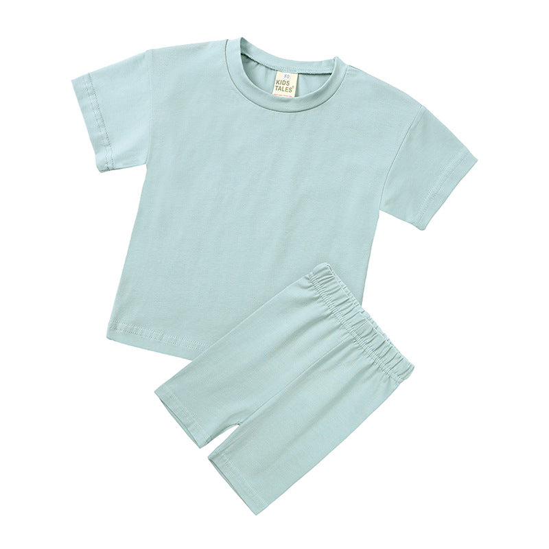 1975#  Kids Shirts And Shorts Set