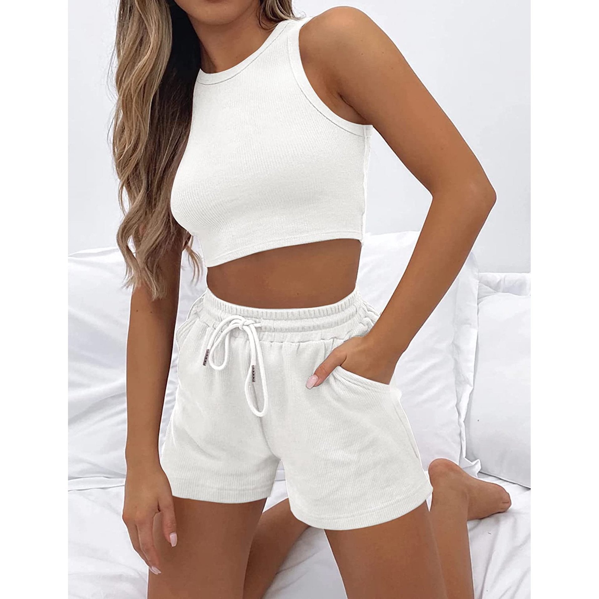 87# AL Tank Shorts Set
