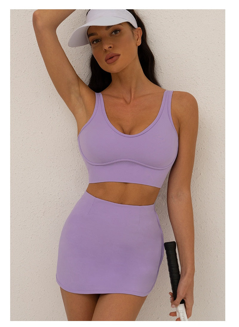 380# AL Women Bra Skirts Set
