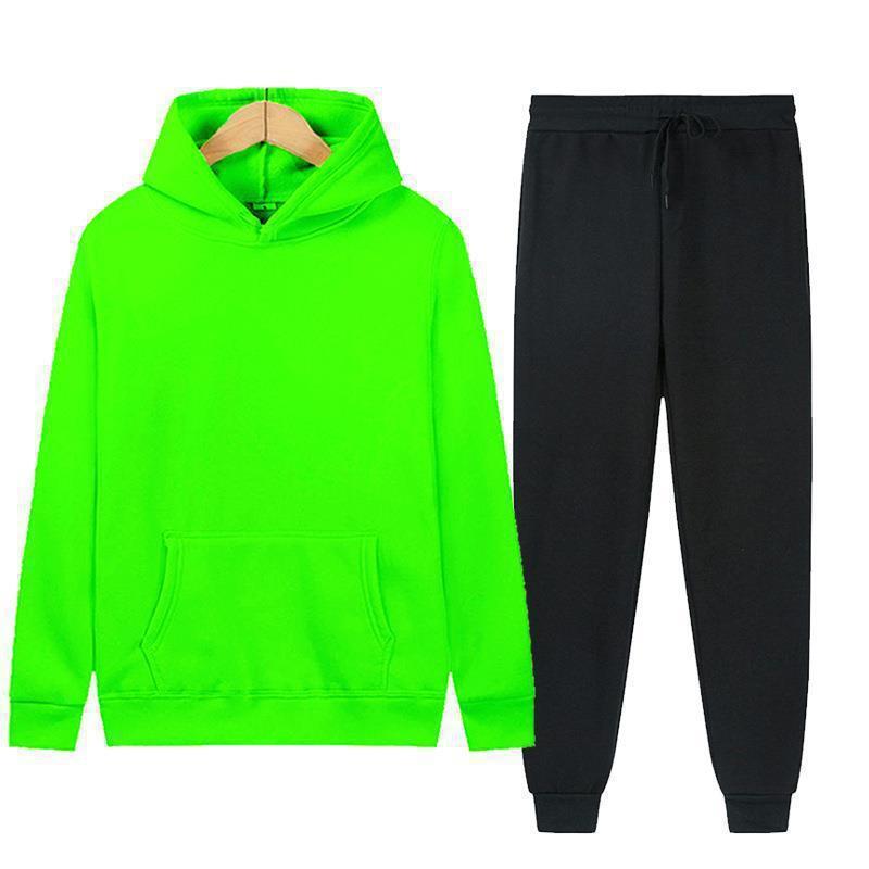 1461# A 3D LOGO Men Hoodie Pants Set