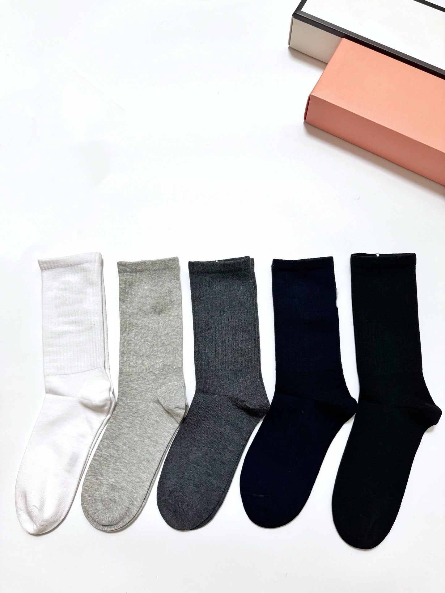 1363#  Unisex Cotton Socks 5Pairs/set