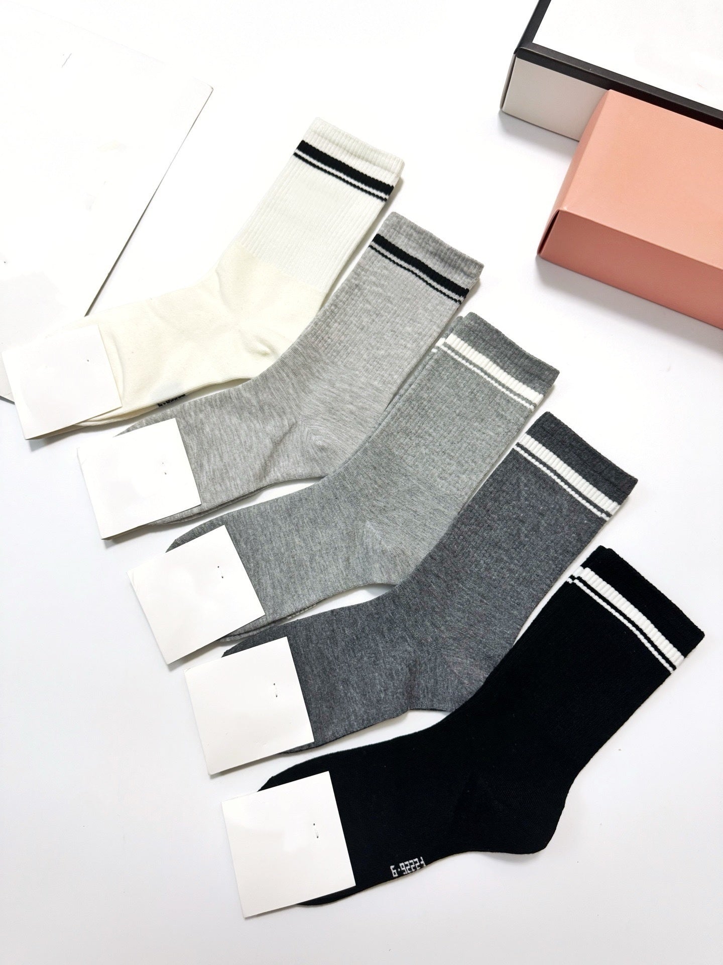 1363#  Unisex Cotton Socks 5Pairs/set