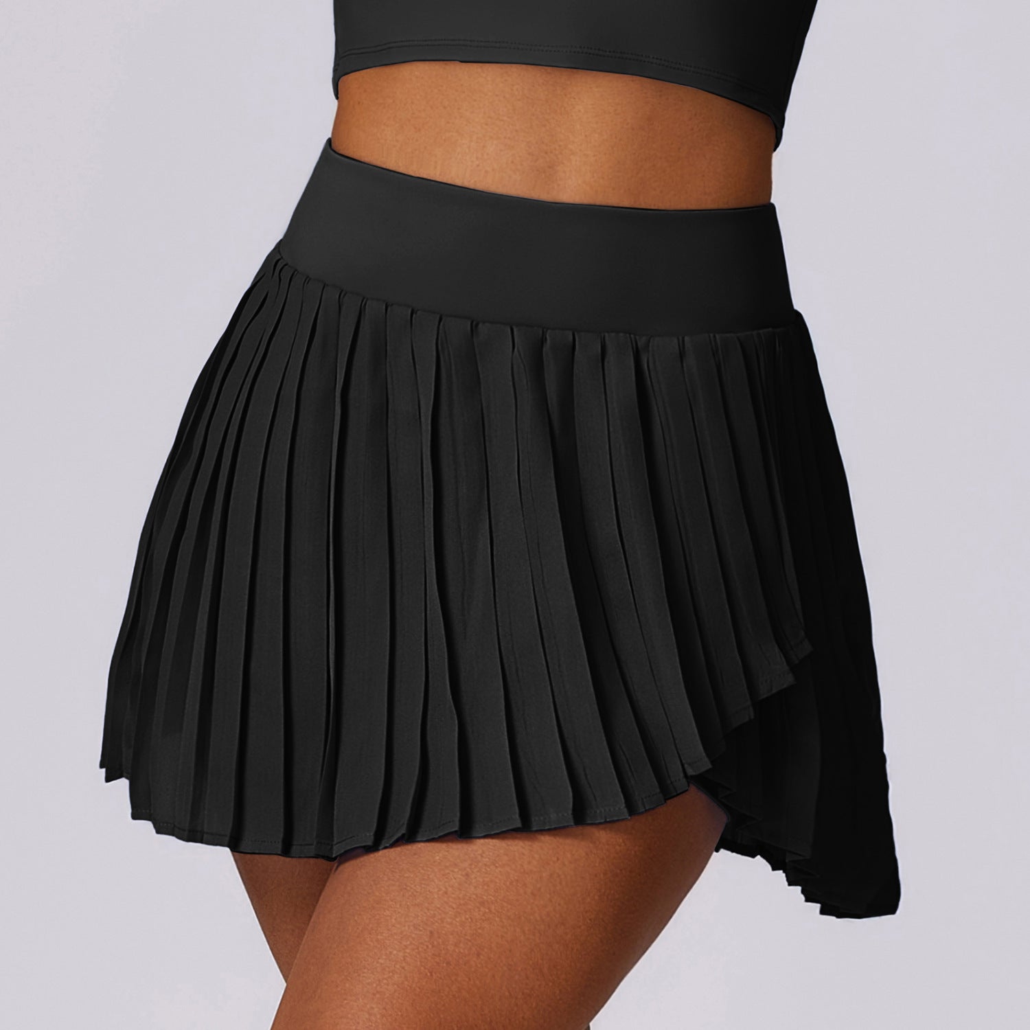 143 #AL Yoga Vest Skirt Set