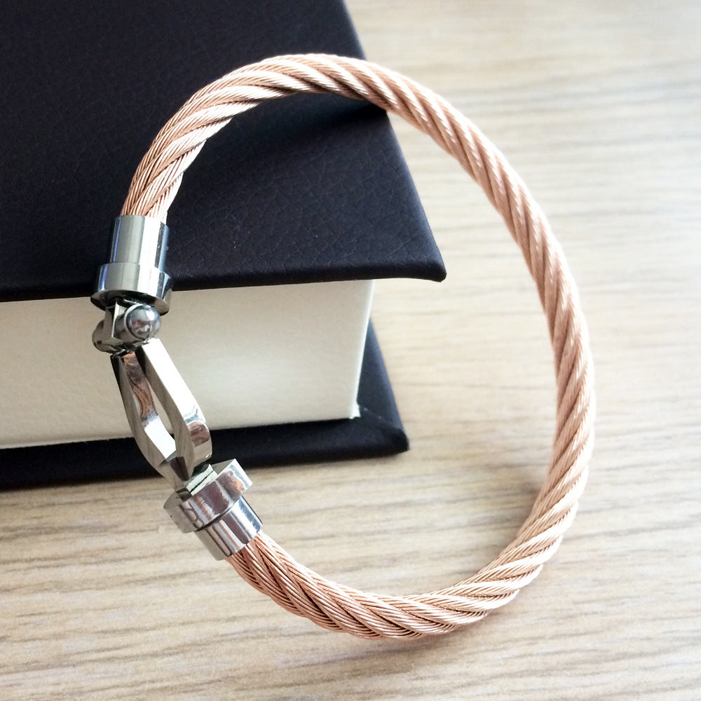 E2566#Titanium Steel Bracelets