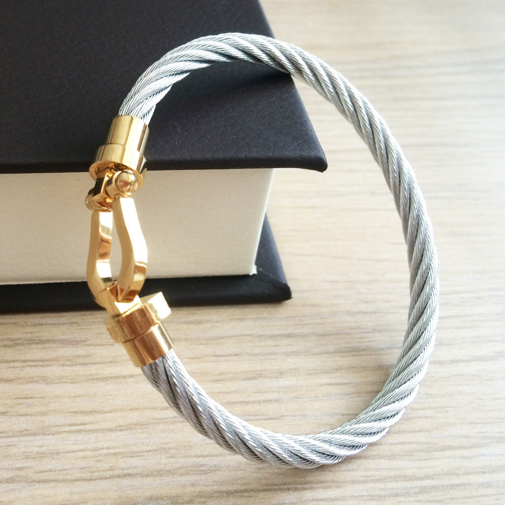 E2566#Titanium Steel Bracelets