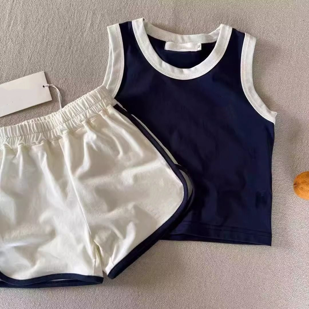 1046# A Kids Vest Short Set