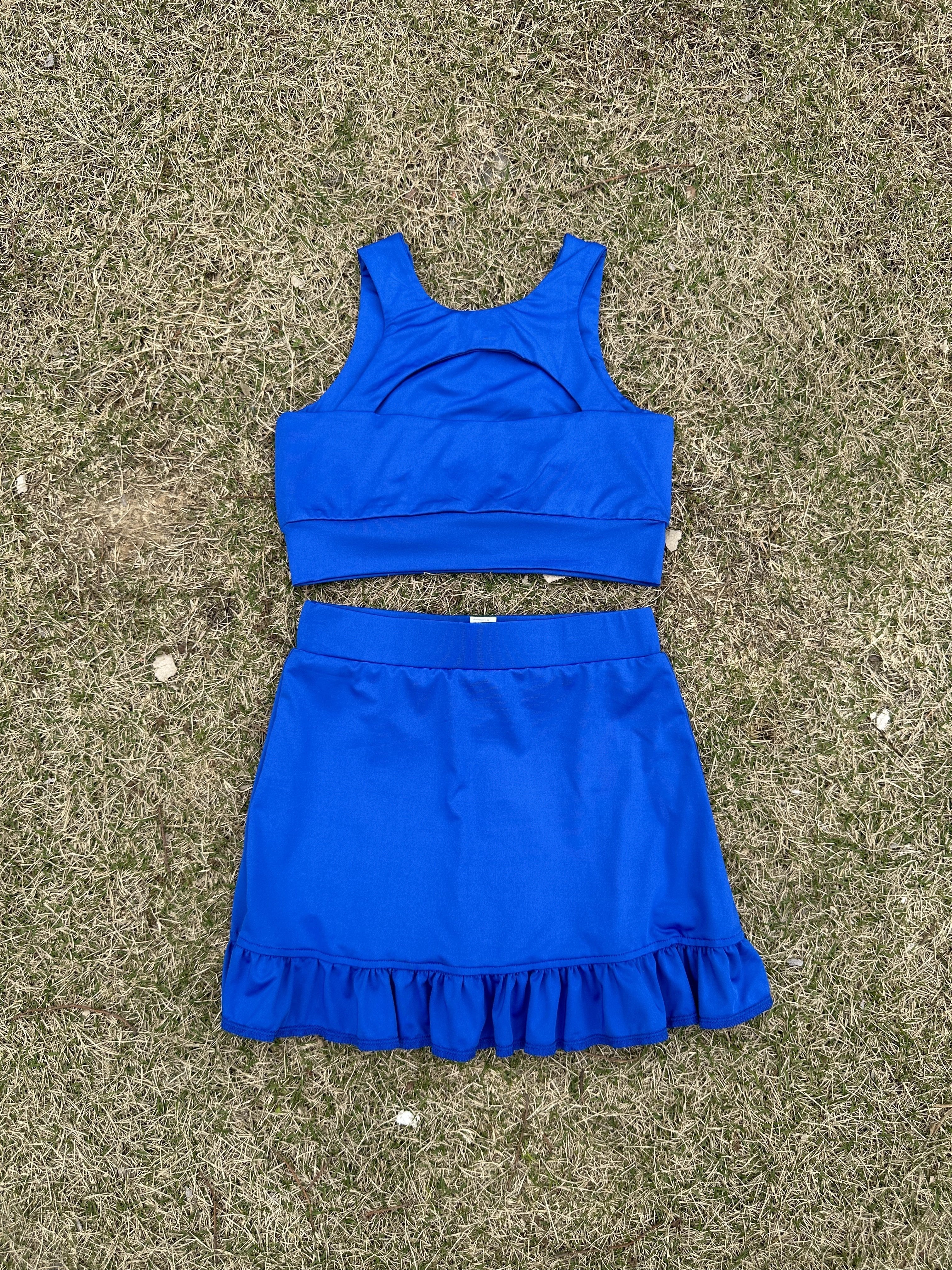 L2239#  Kids Bra and Skirt Set