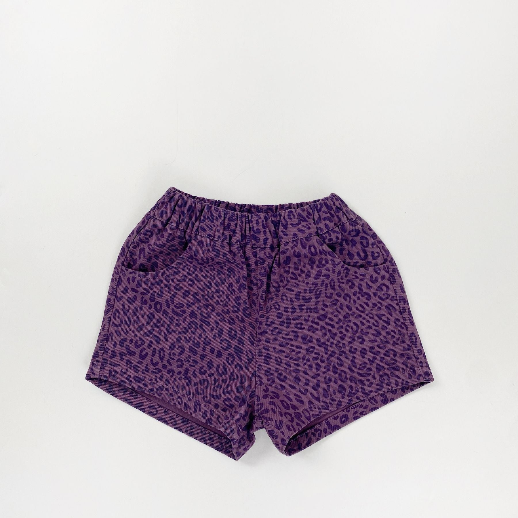 L6143#  Kids Leopard Shorts