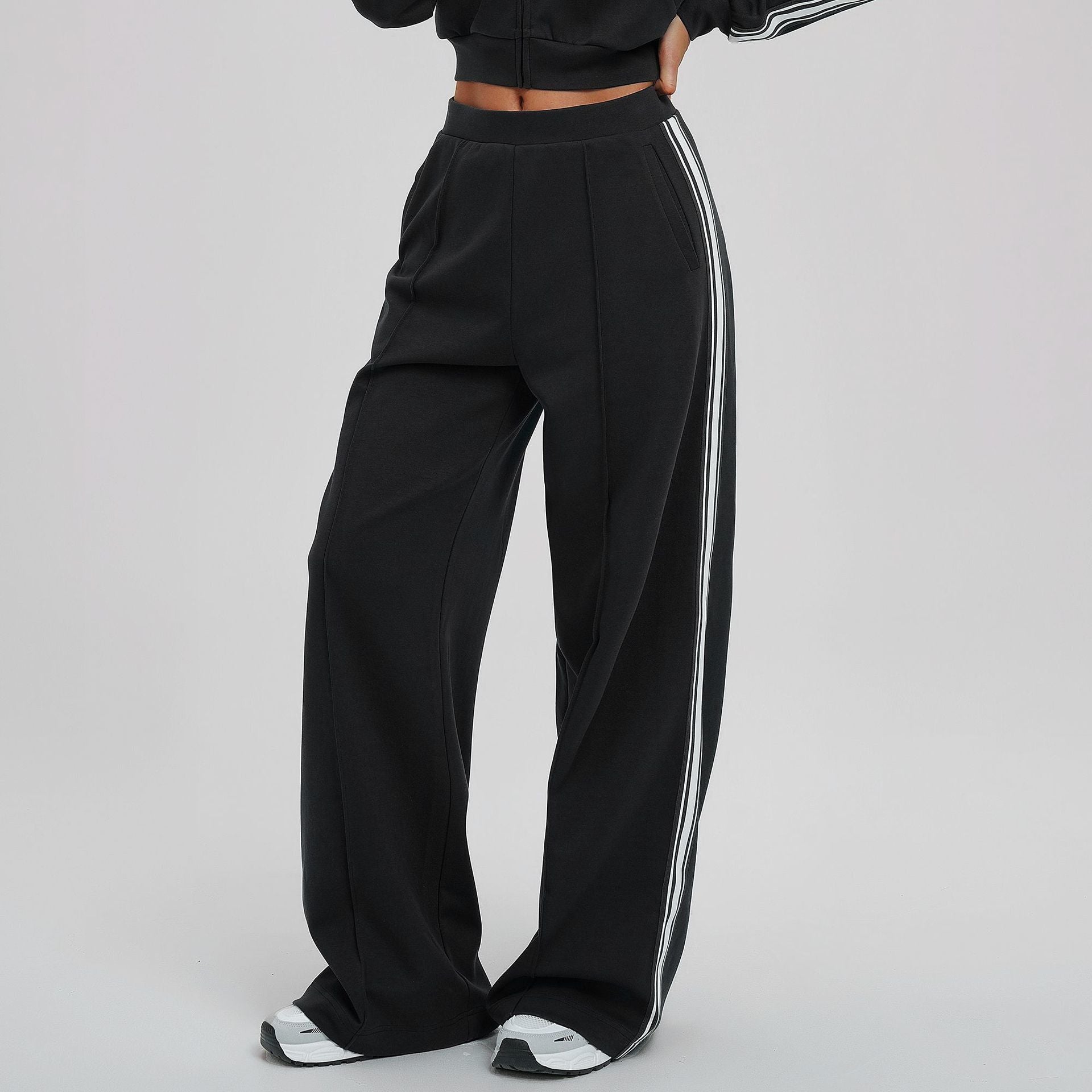 1757#A Same color Embroidery  Women Yoga Jacket or Pants