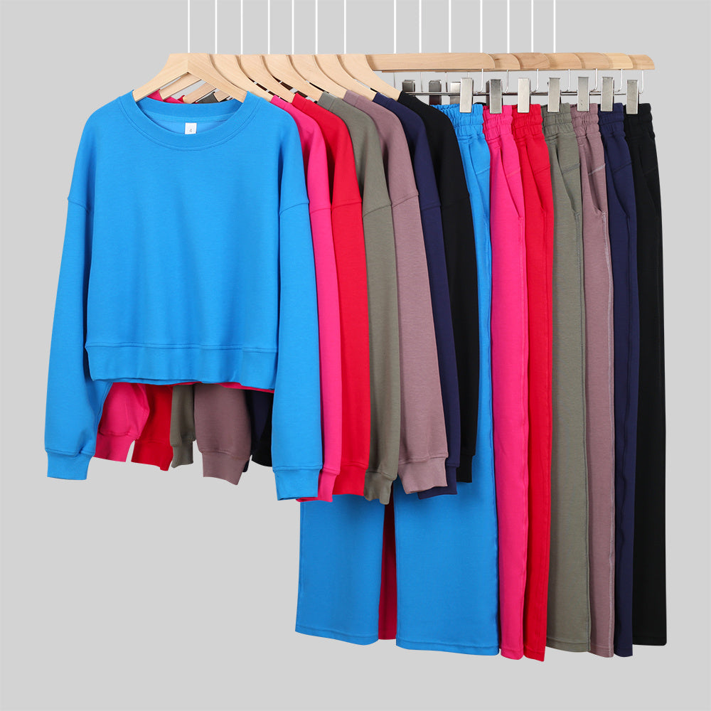 L5732#  Women Sweatshirts And Pants Set