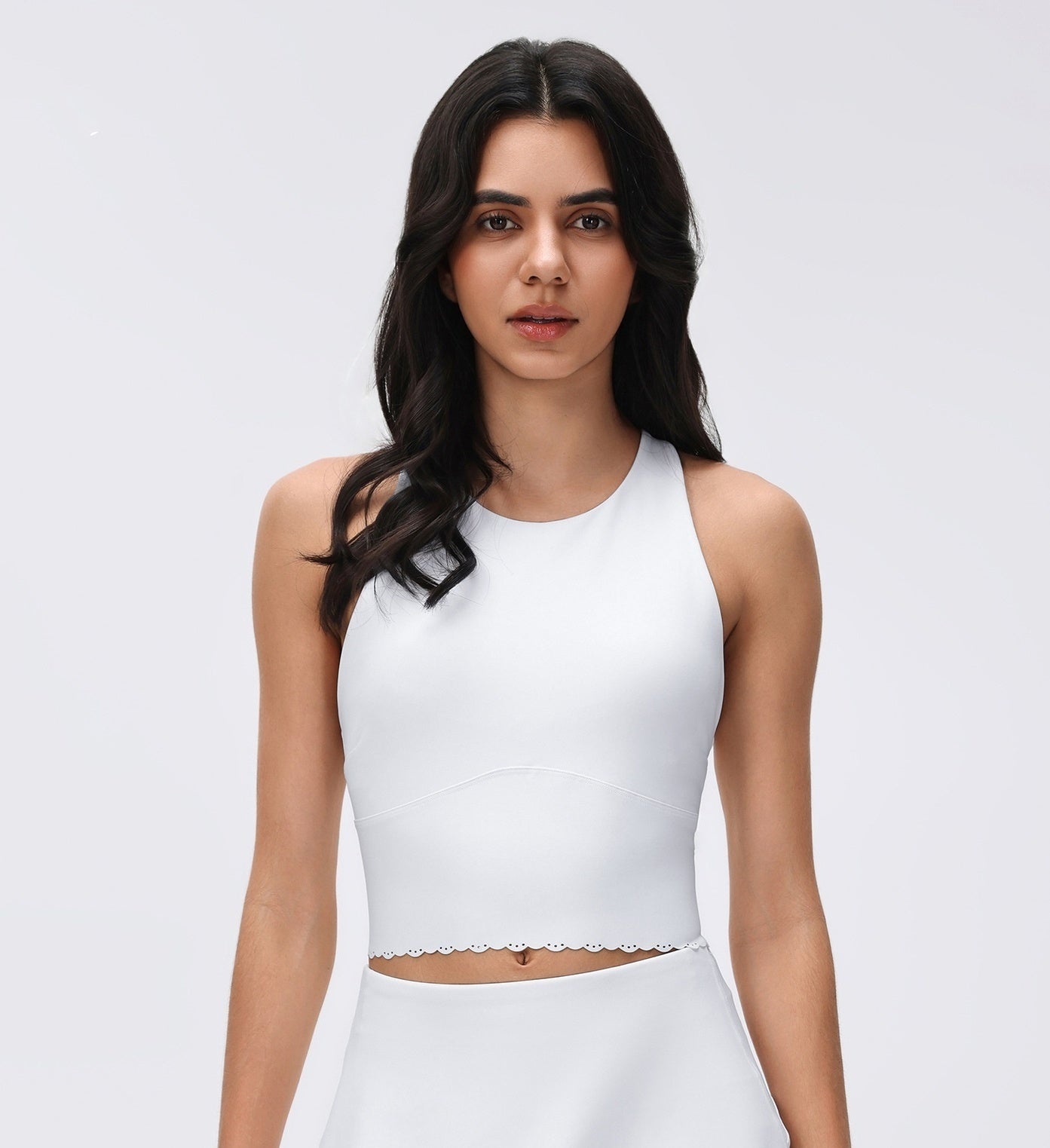 L5703# High-Neck Tennis Tank Or Skirts