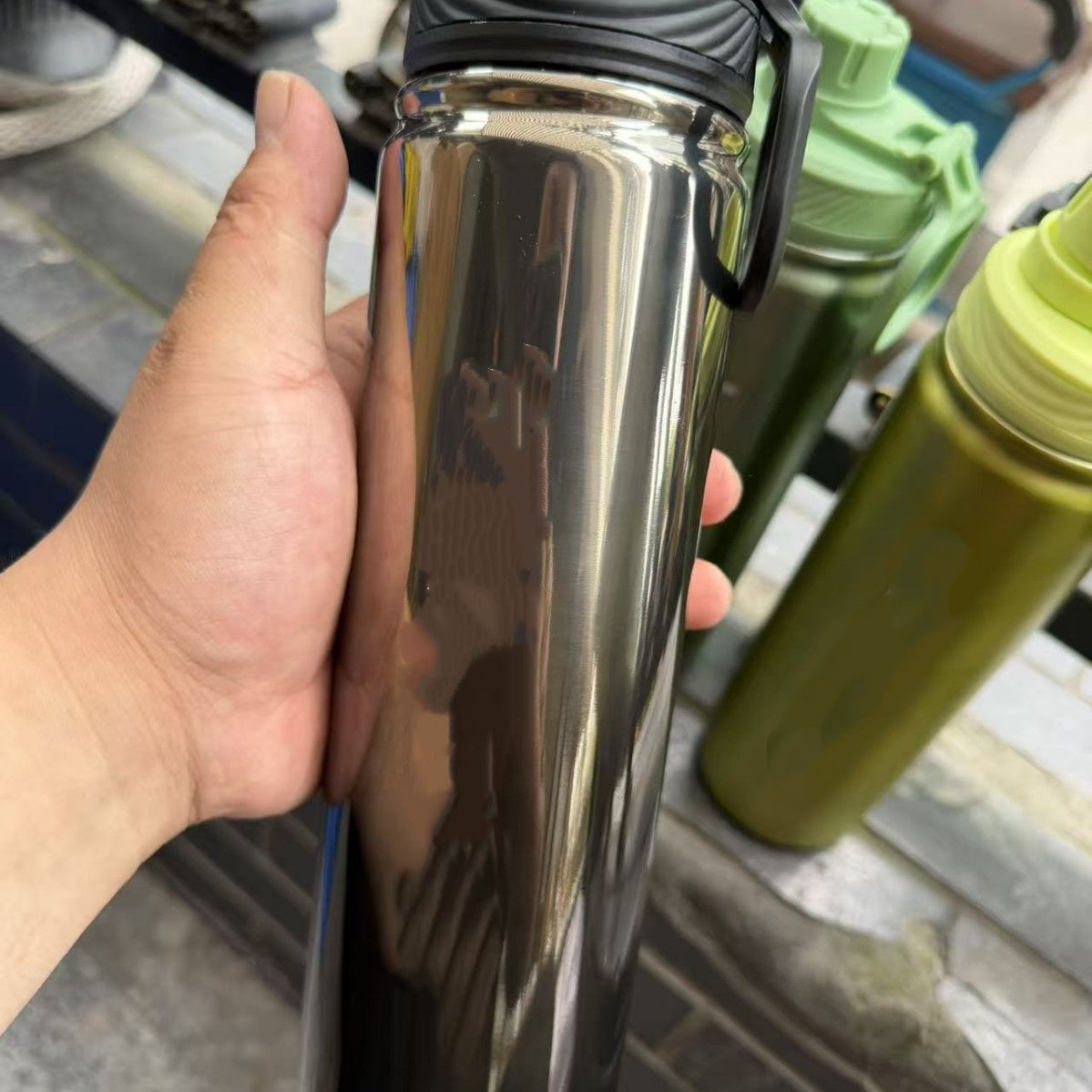 L6186#  Back To Life Outdoor Waterbottle