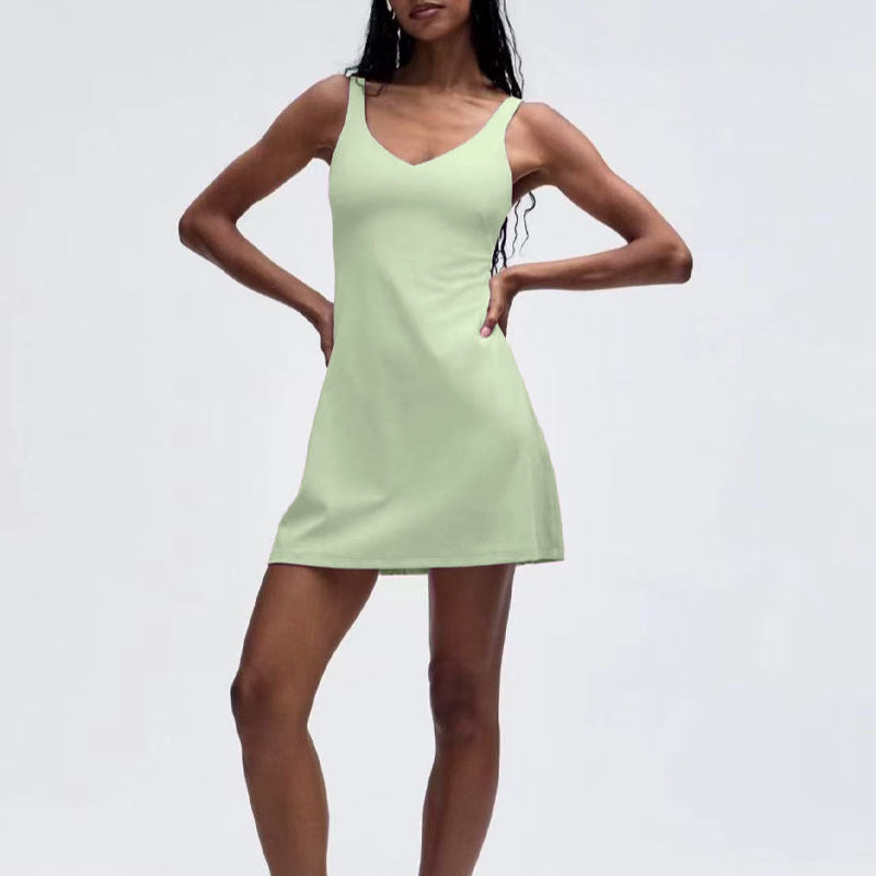 L5518#  Women Yoga Dress