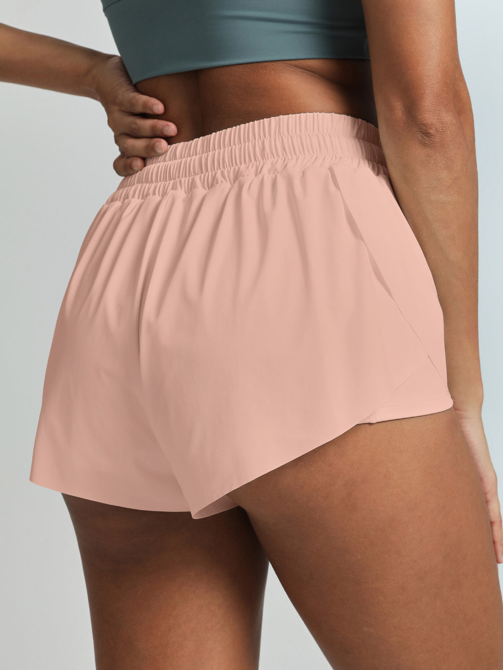 L6128#  Women Yoga Shorts