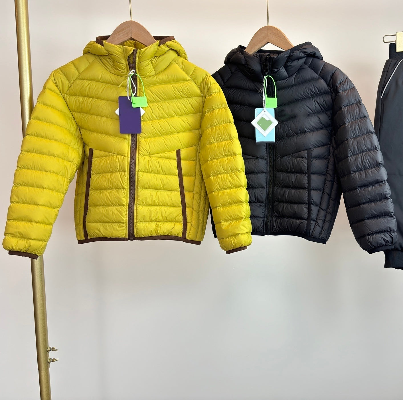 1643#XY A Kids Thin Down Coat