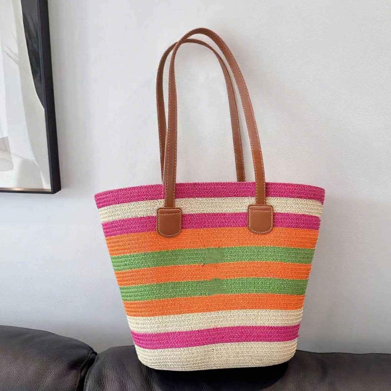 E6266#  Hat and Bag