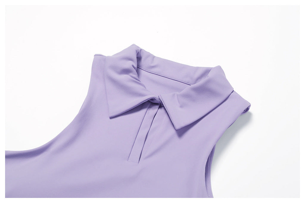 143 #AL Yoga Vest Skirt Set