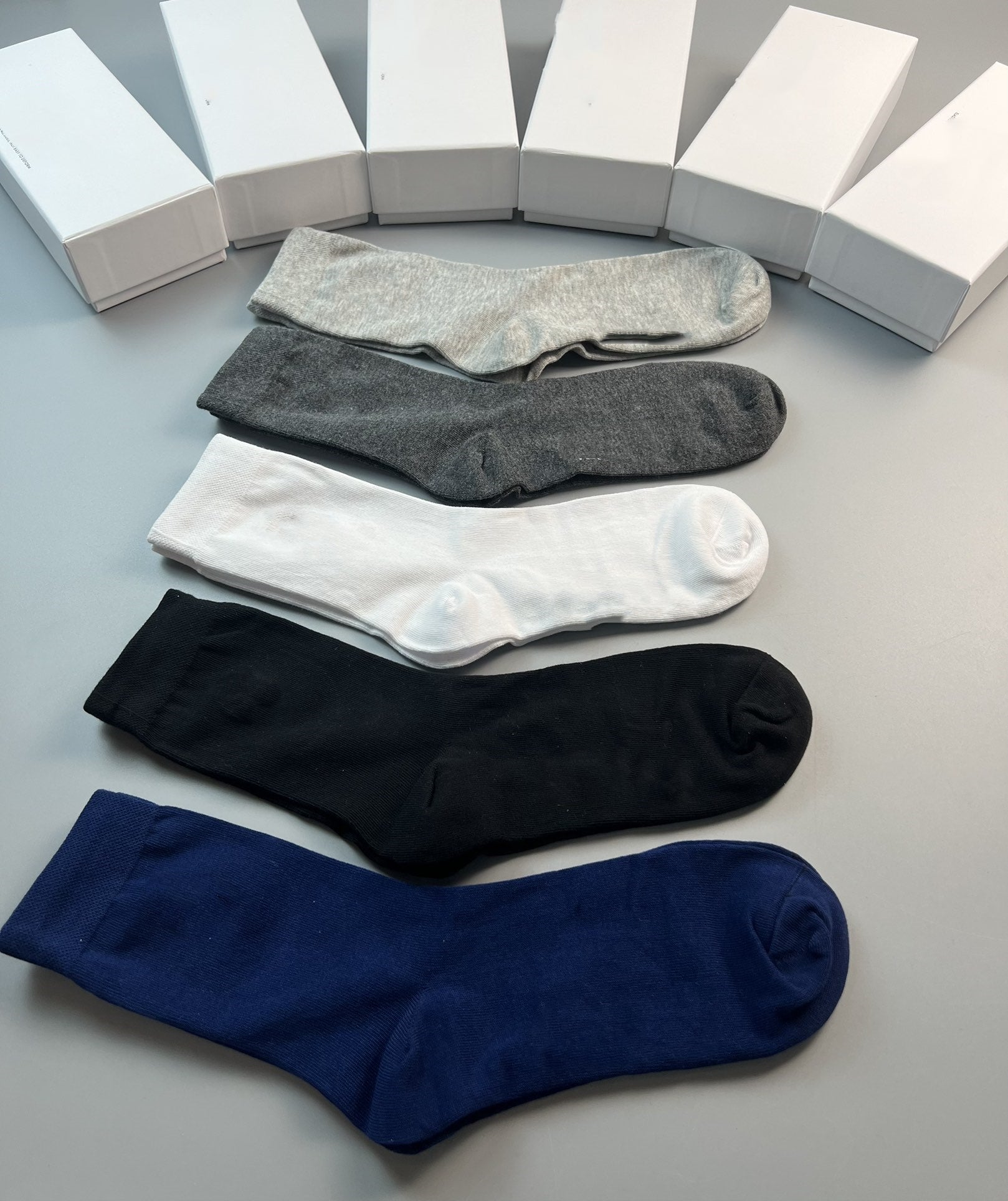 L3510# Unisex Cotton Socks 5Pairs/Set