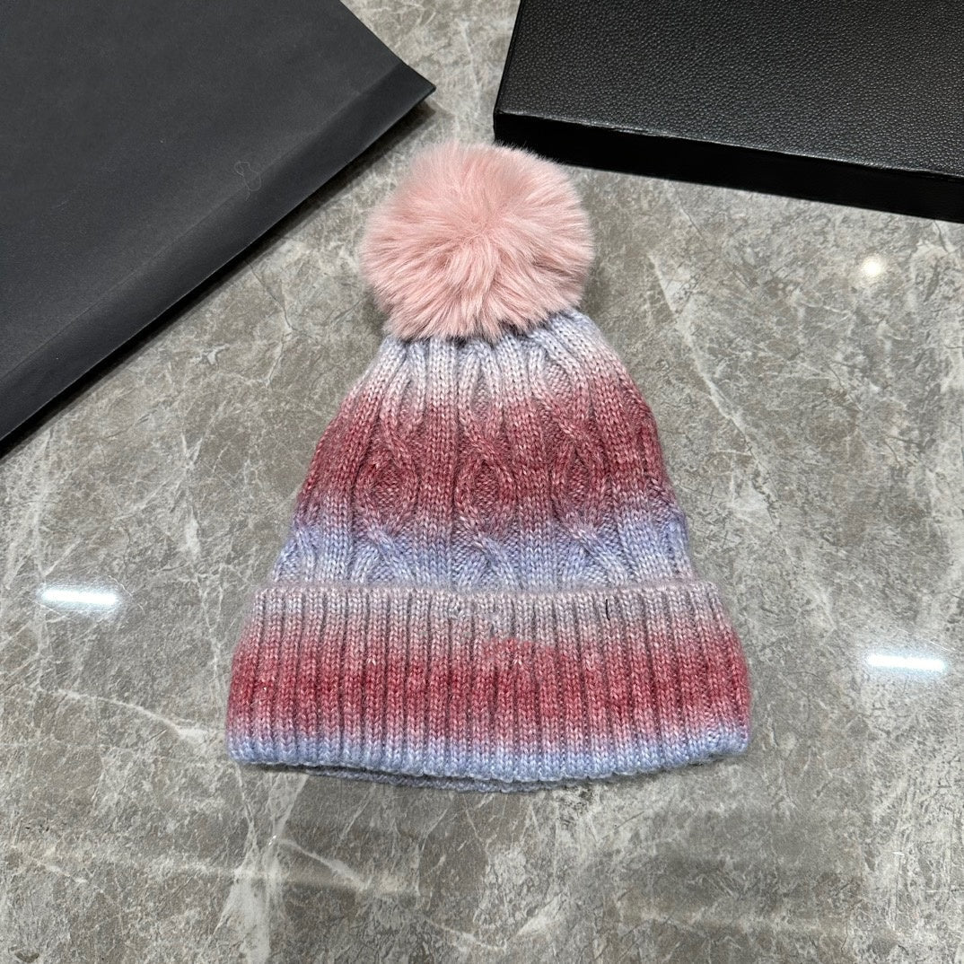 E3580#Pretty Knitted Hat
