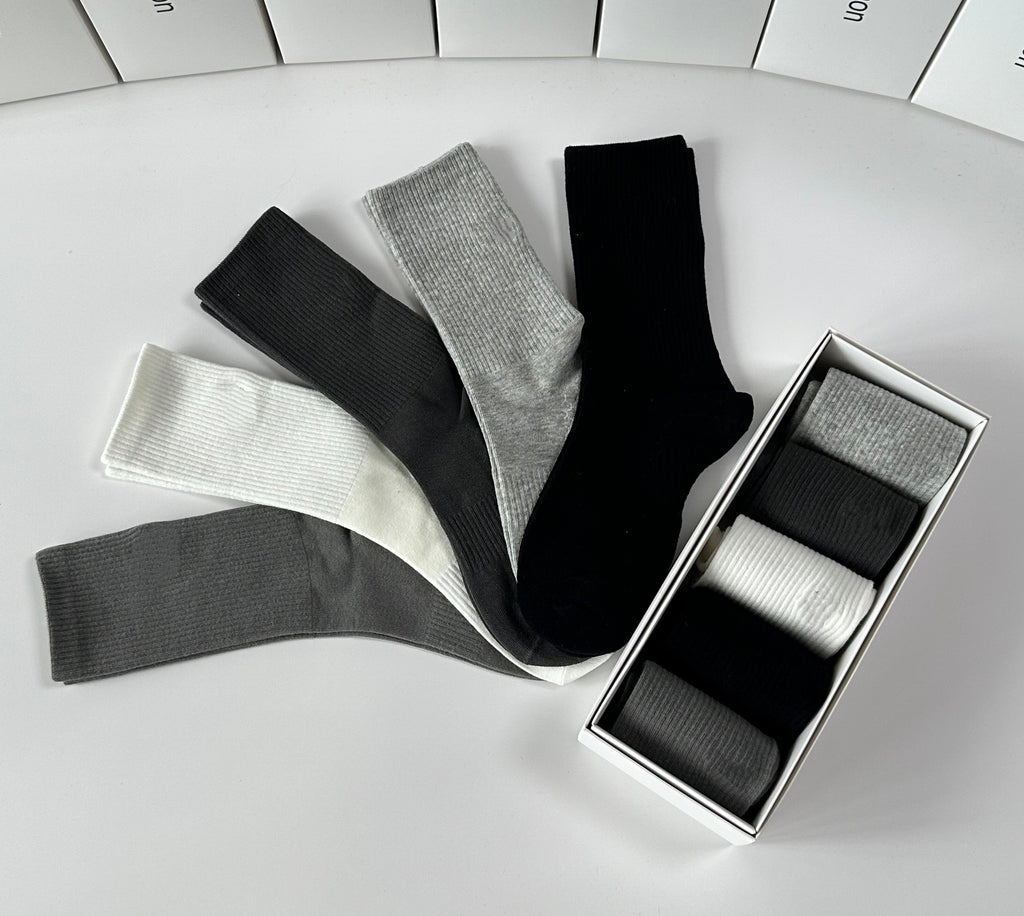L5343#  Unisex Socks 5Pairs/lot